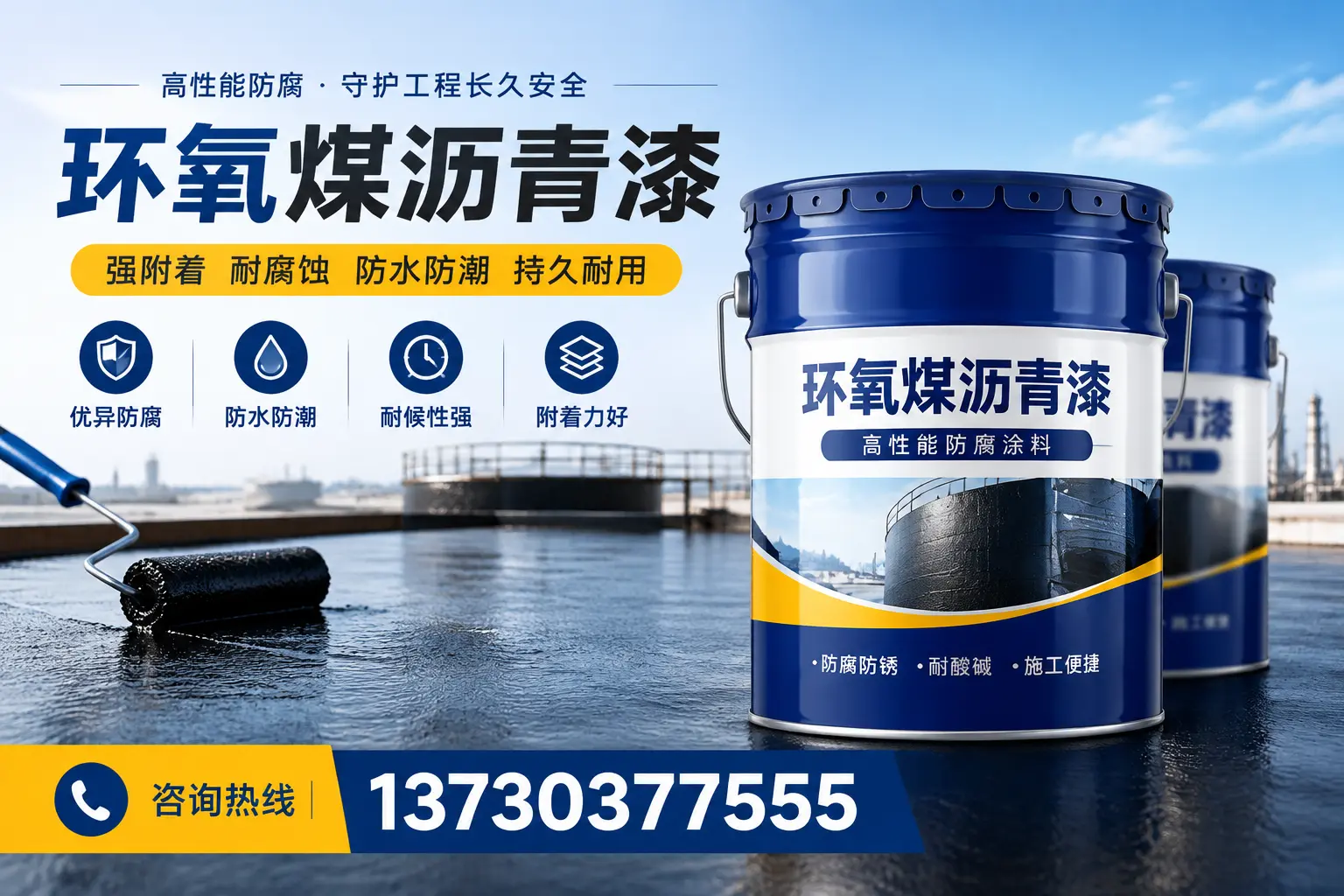 如何判断环氧煤沥青漆的质量?涿州消费者指南